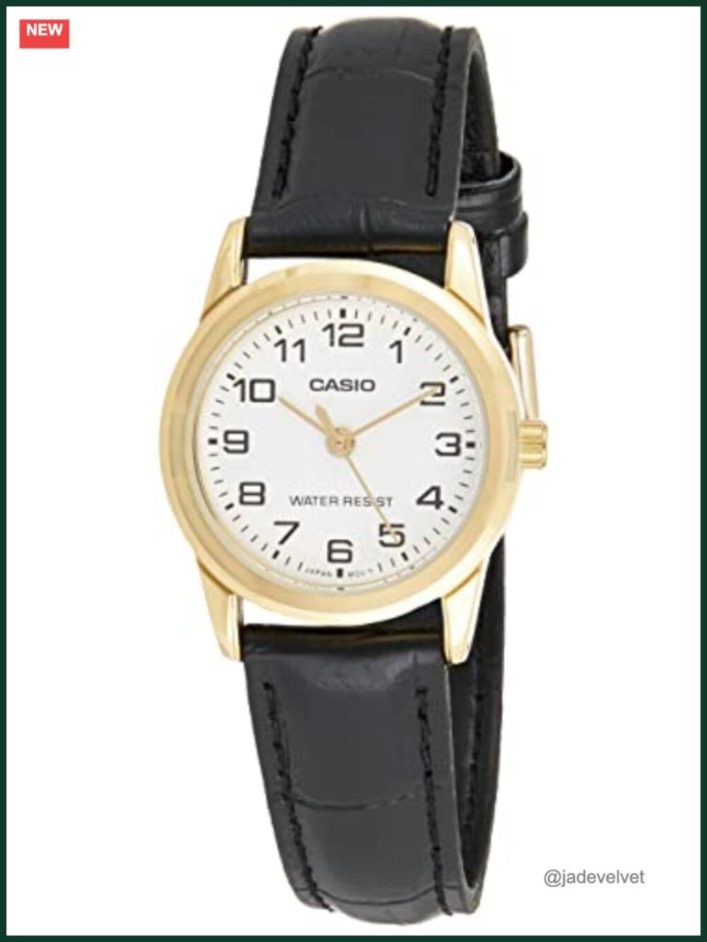 Casio LTPV001GL-7B Leather Quartz Watch
